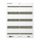 Middenband - Stone Etiket (Full Sheet)