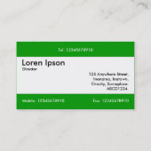 Middenband v2 - Grasgroen 009900 Visitekaartje (Achterkant)