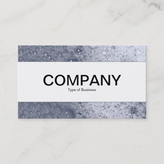 Middenband - zeepbellen 03 visitekaartje (Voorkant)