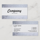 Middenband - zeepbellen visitekaartje (Voorkant / Achterkant)