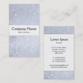 Middenband - zeepbellen visitekaartje (Voorkant / Achterkant)