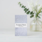 Middenband - zeepbellen visitekaartje (Staand voorkant)