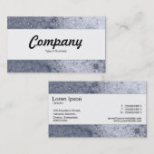 Middenband - zeepbellen visitekaartje (Voorkant / Achterkant)