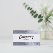 Middenband - zeepbellen visitekaartje (Staand voorkant)