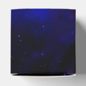 Middenblauwe lucht met sterren bedankdoosjes (Bovenkant)