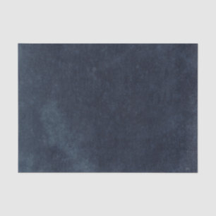Middenblauwe versleten textuur vintage tissuepapier