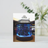 Middenboog vuurtoren vistank briefkaart (Staand voorkant)