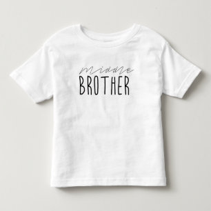 Middenbroeder typografie kinder shirts
