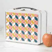 Middencentje modern lederen patroon (In situ)