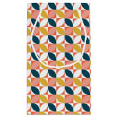 Middencentje modern lederen patroon klein cadeauzakje (Achterkant)