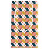 Middencentje modern lederen patroon klein cadeauzakje (Voorkant)