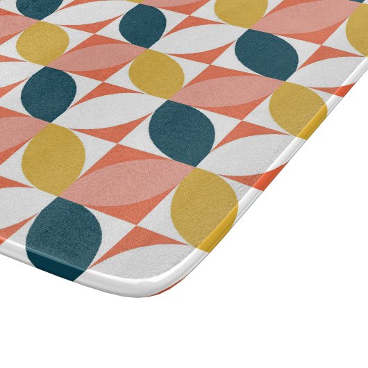 Middencentje modern lederen patroon snijplank (Hoek)