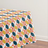 Middencentje modern lederen patroon tafelkleed (Voorbeeld)