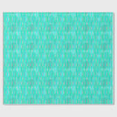 Middencentraaldruk - tinten turquoise cadeaupapier (Vlak)