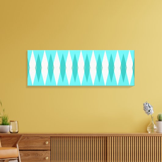 Middencentraalmodern Canvas Afdruk (Insitu (Woonkamer))