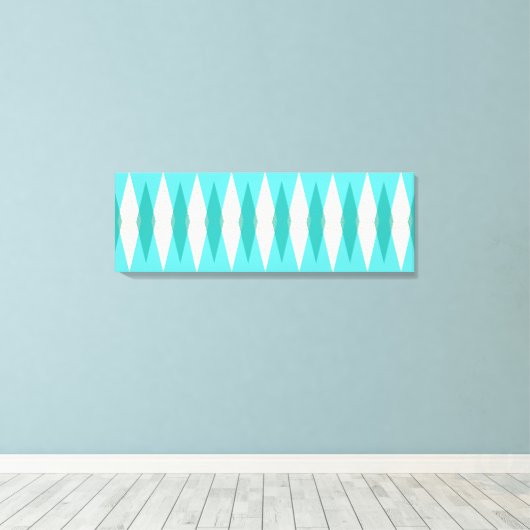 Middencentraalmodern Canvas Afdruk (Insitu (Houten vloer))
