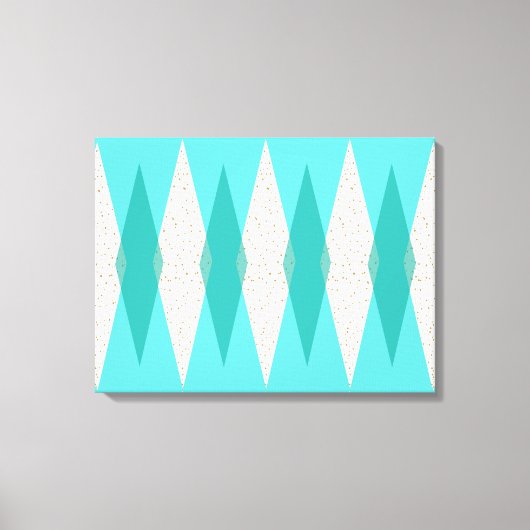 Middencentraalmodern Canvas Afdruk (Voorkant)
