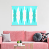 Middencentraalmodern Canvas Afdruk (Insitu (Woonkamer))