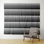 Middencentraalvormige modusretroscycli in zwart wi wandkleed (In Situ (horizontaal))