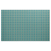 Middencentury Mod Turquoise Geometric Stof (Yard (91,4 cm))