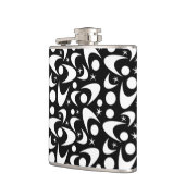 Middencentury Retro Boomerangs Heupfles (Links)