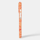 Middencentury Sputnik patroon, schaduwen van koraa Case-Mate iPhone Case (Achterkant / Links)