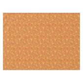 Middencentury Sputnik patroon, Terracotta Tafelkleed (Voorkant (Horizontaal))