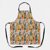 Middeneeuws Herfst bos Schort (Voorkant)