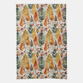 Middeneeuws Herfst bos Theedoek (Verticaal)