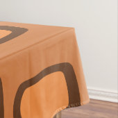 Middeneeuws MCM afgeronde rechthoeken verbrande or Tafelkleed (Voorbeeld)