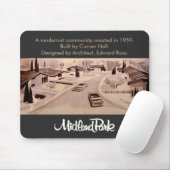 Middeneeuws Modern Midland Park Toronto Mousepad Muismat (Met muis)