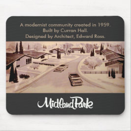 Middeneeuws Modern Midland Park Toronto Mousepad Muismat