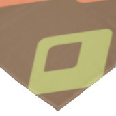 Middeneeuwse diamanten Art Multicolored Dark Tafelkleed (Gekanteld)