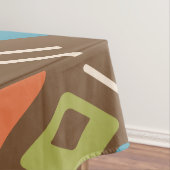 Middeneeuwse diamanten Art Multicolored Dark Tafelkleed (Voorbeeld)