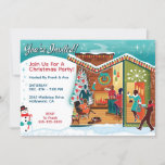 Middeneeuwse moderne uitnodigingen voor kerstfeest<br><div class="desc">Mid-Century Modern Christmas Party Invitations zal uw gasten tellen de dagen tot uw evenement! Een stijlvol modern huis gevuld met silhouetten van blije feestvierders maken een vrolijke scène. Pas het aan voor uw feest. Bekijk meer leuke Retro kerstartikelen in onze winkel: RetroChristmasCardCompany.com. Copyright protected, alle rechten voorbehouden: Alle afbeeldingen op...</div>