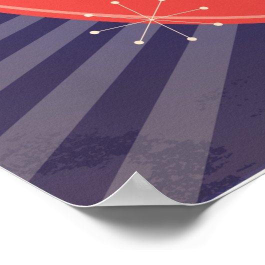 Middeneeuwse stijl Cocktail Lounge Poster (Hoek)