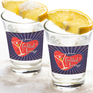 Middeneeuwse stijl Cocktail Lounge Shot Glas