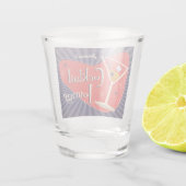 Middeneeuwse stijl Cocktail Lounge Shot Glas (Achterkant)