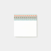 Middeneeuwse strepen post-it® notes (Voorkant)
