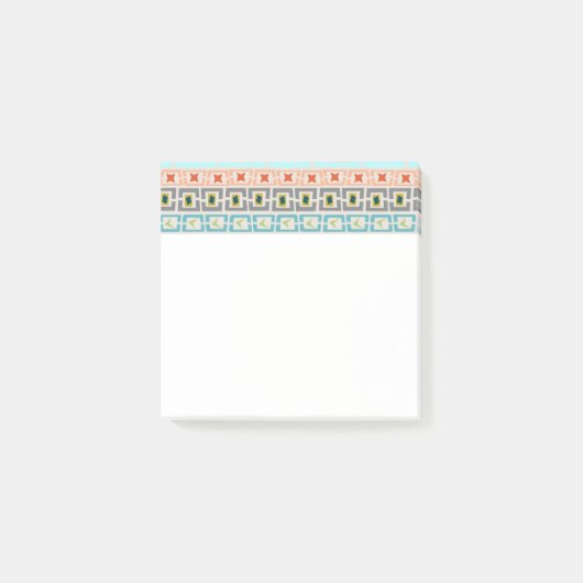 Middeneeuwse strepen post-it® notes (Voorkant)