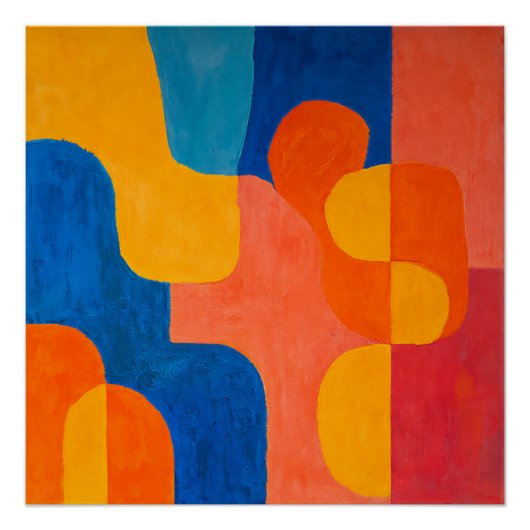 Middeneeuwse tinten perfect poster (Voorkant)