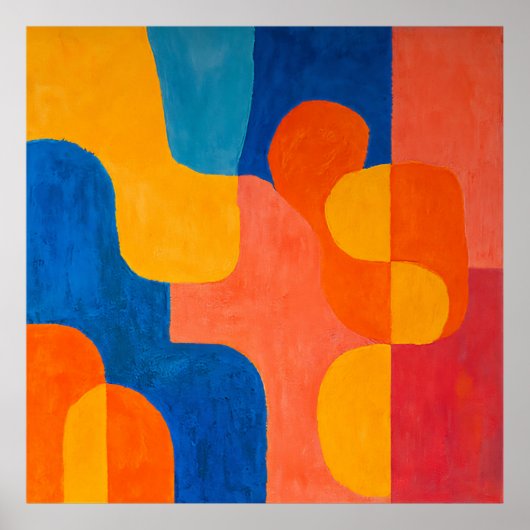 Middeneeuwse tinten poster (Voorkant)