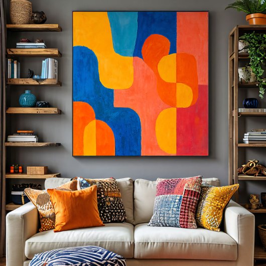 Middeneeuwse tinten poster