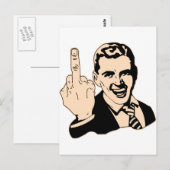 Middengembergroet-retro Briefkaart (Voorkant / Achterkant)