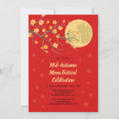 Middenherfstmaanfestival Dragon Feestdagenkaart (Voorkant)