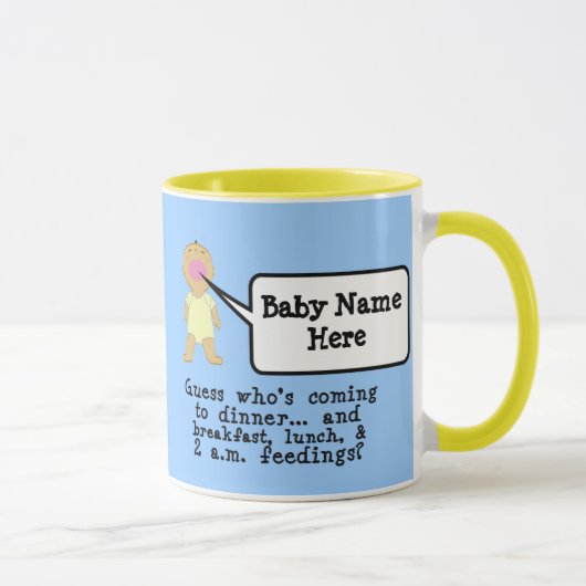 Middenhuid - GEEL Mok (Rechts)