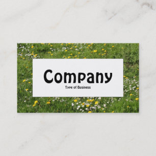 Middenlabel - Beemdbloemen Visitekaartje