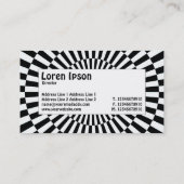 Middenlabel - Op Art 01 Visitekaartje (Achterkant)