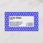 Middenlabel - Star Wheel - blauw Visitekaartje (Achterkant)