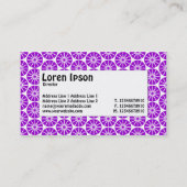 Middenlabel - Star Wheel - Paars Visitekaartje (Achterkant)